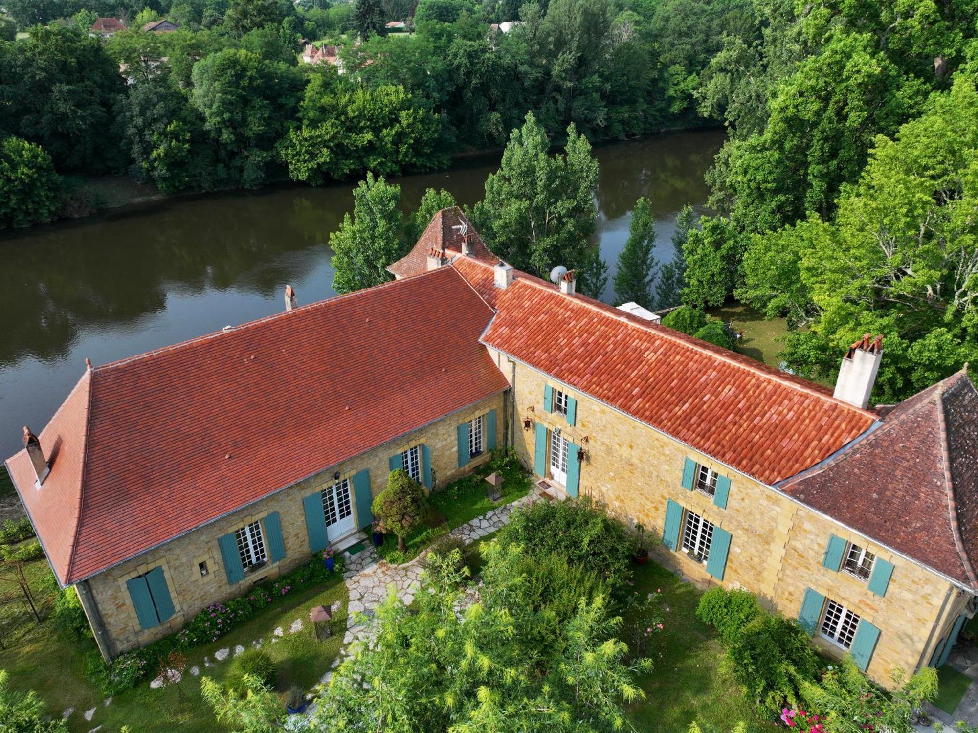 La Rebière d'Or, B&B et Gîte Mouleydier Exterior foto